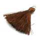 Kwastje donkerbruin 30 mm (3 st.)