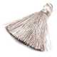 Kwastje taupe 45 mm (3 st.)