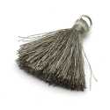 Kwastje donkertaupe 45 mm (3 st.)