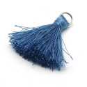 Kwastje blauw 45 mm (3 st.)