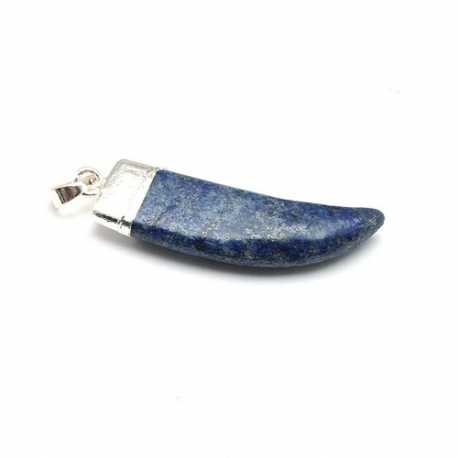 Halfedelsteen hanger tand Lapis Lazuli 51 mm (1 st.)