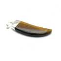 Halfedelsteen hanger tand Onyx 51 mm (1 st.)